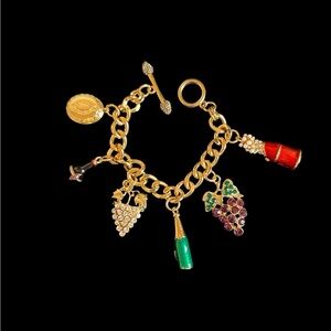 Cocktail Hour Charm Bracelet